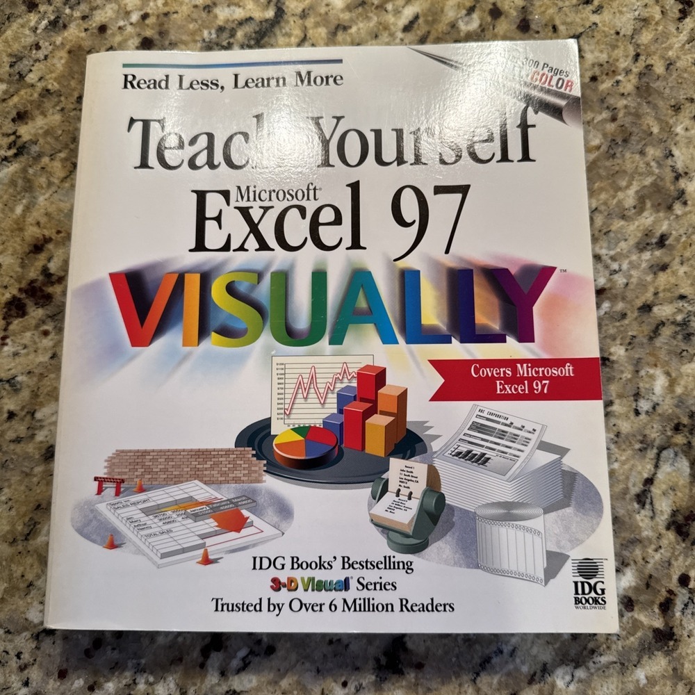 Teach Yourself Excel‎ 97 Visually Ruth Maran 1999 Paperback 9780764560637